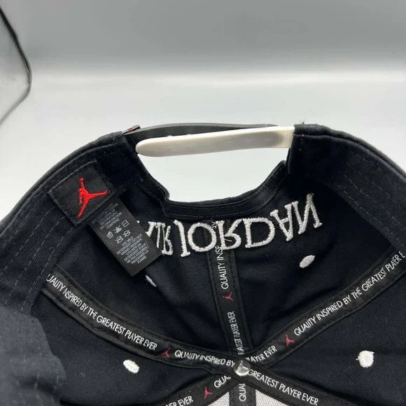 Air Jordan Pro Hat Men Black White Classic Cement Jumpman Snap Back Cap